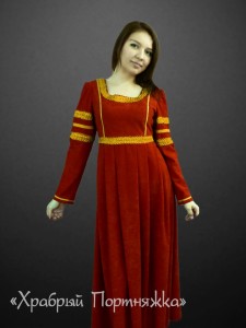 Костюм женский 16-17 века № 1
